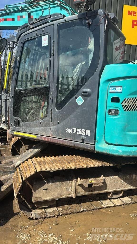 Kobelco SK 75 SR Vidutinės galios ekskavatoriai 7-12 t