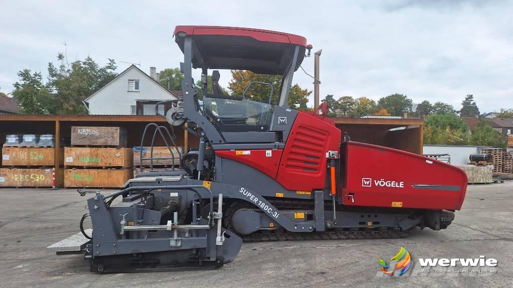 Vögele SUPER 1800-3i Asfalto klotuvai