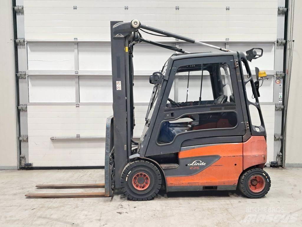 Linde E25-01 Elektriniai šakiniai krautuvai