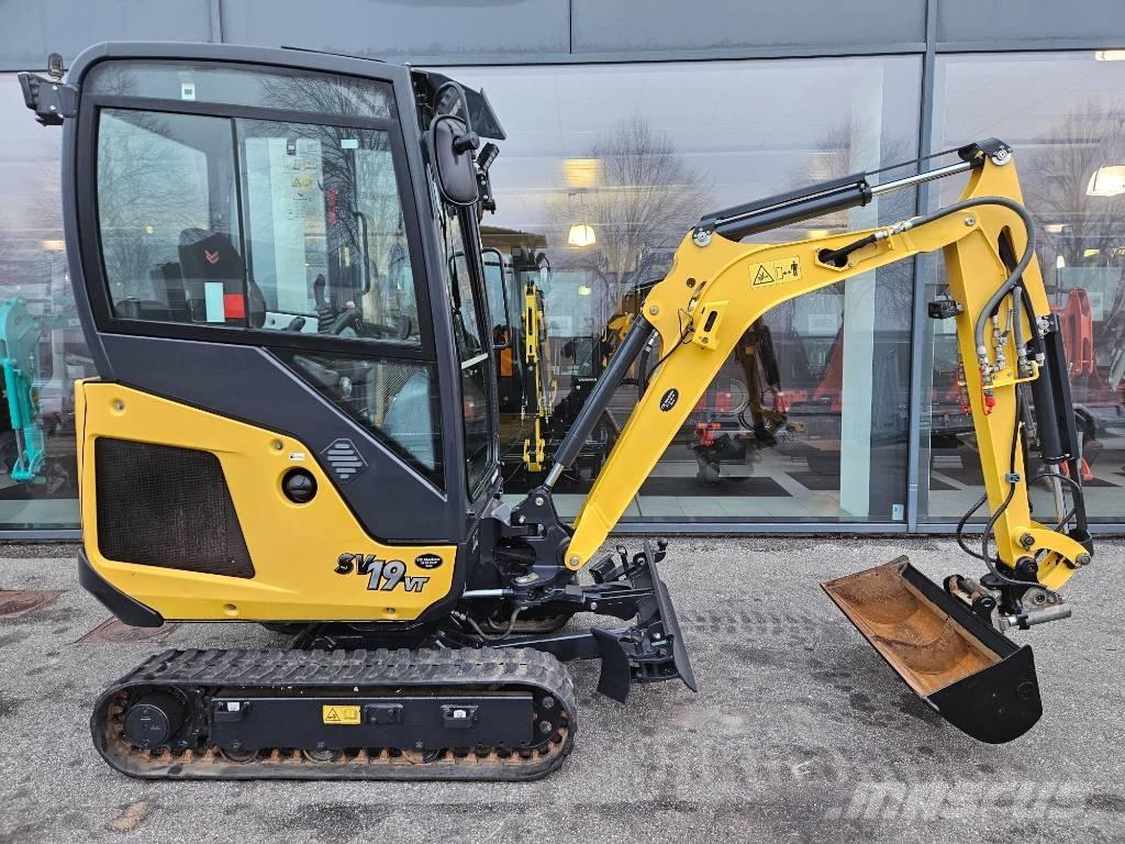 Yanmar SV 19 VT Mini ekskavatoriai < 7 t
