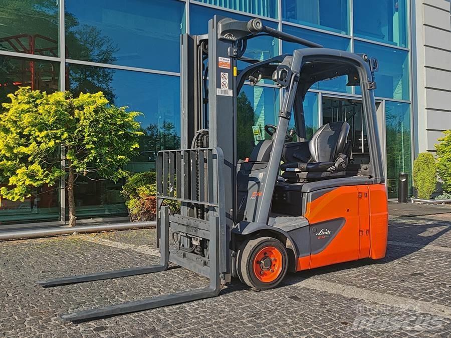 Linde E14-02 Elektriniai šakiniai krautuvai