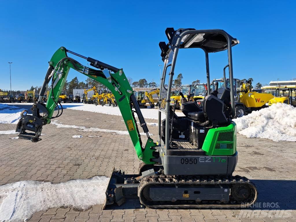 Wacker Neuson EZ17e Vikšriniai ekskavatoriai