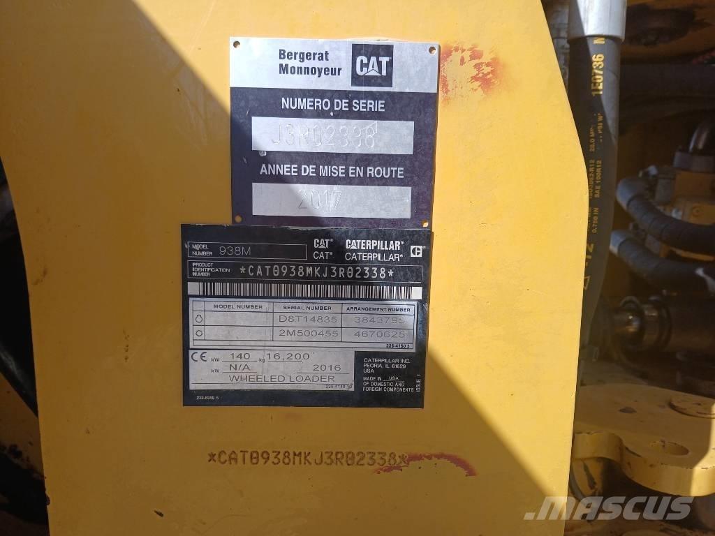 CAT 938 Naudoti ratiniai krautuvai