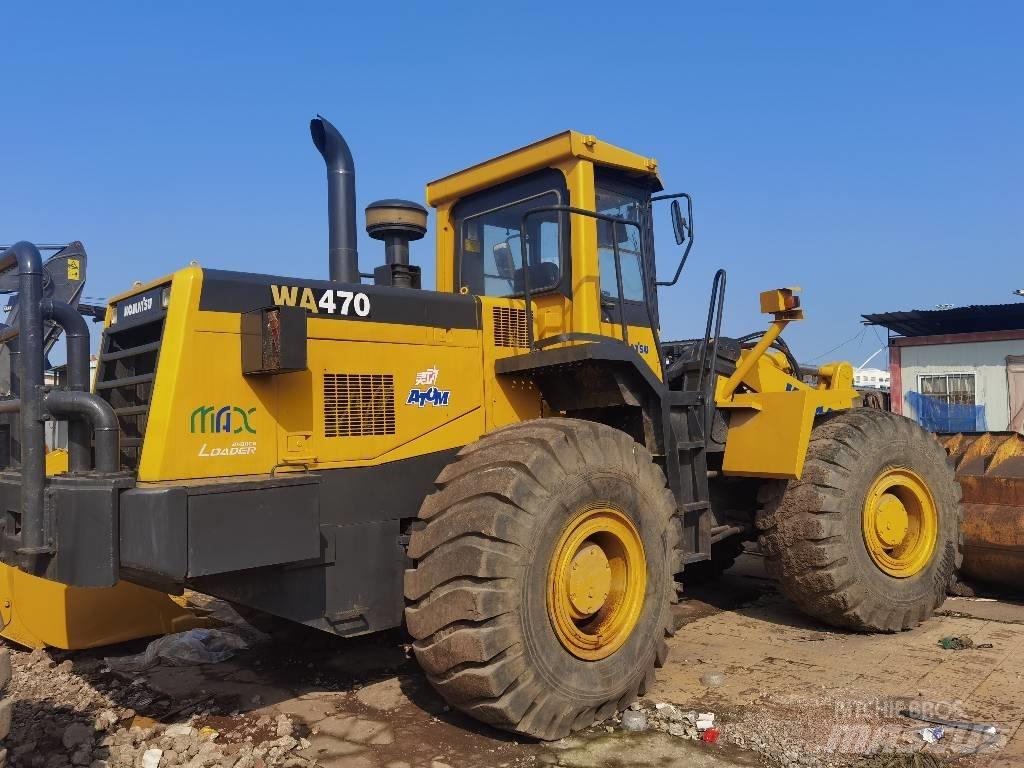 Komatsu WA 470 Naudoti ratiniai krautuvai