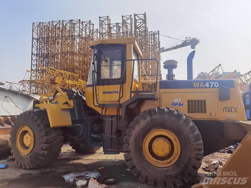 Komatsu WA 470 Naudoti ratiniai krautuvai