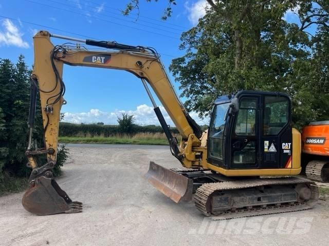 CAT 308 E CR Vidutinės galios ekskavatoriai 7-12 t