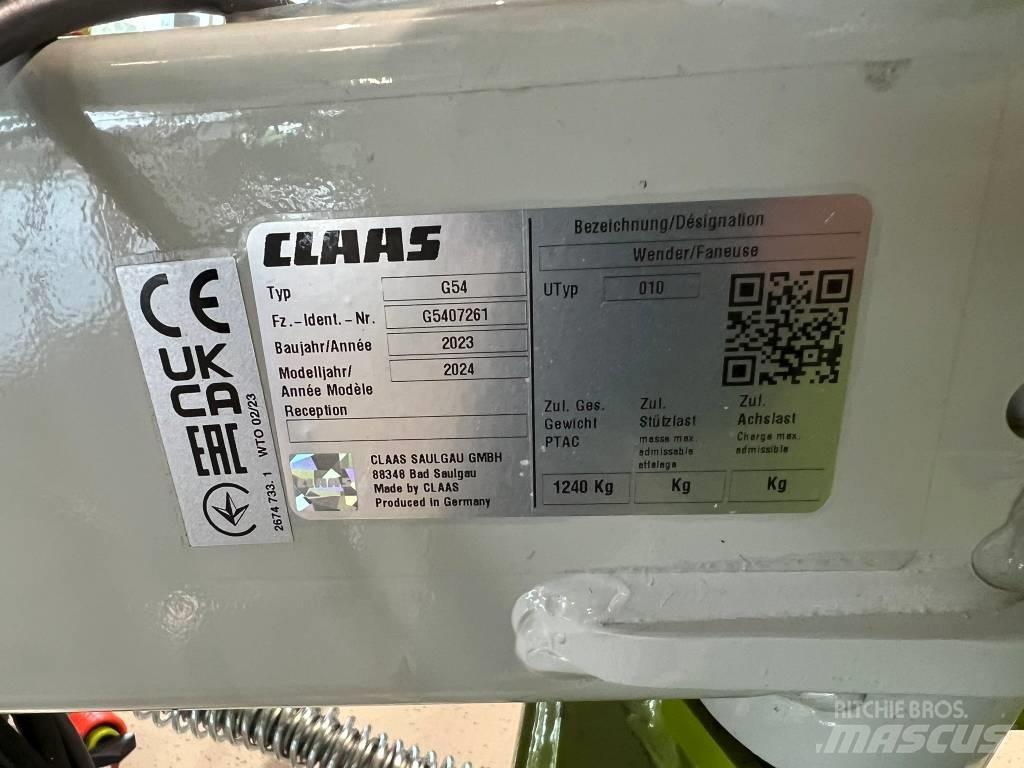 CLAAS Volto 900 Šieno grėbliai ir vartytuvai