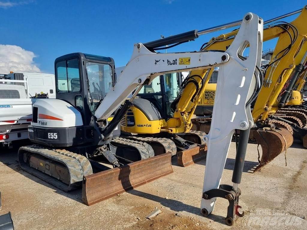 Bobcat E55 Mini ekskavatoriai < 7 t