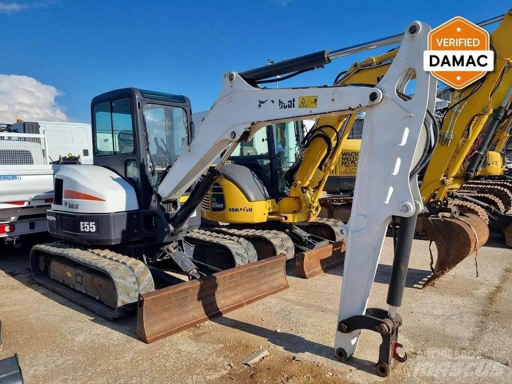 Bobcat E55 Mini ekskavatoriai < 7 t