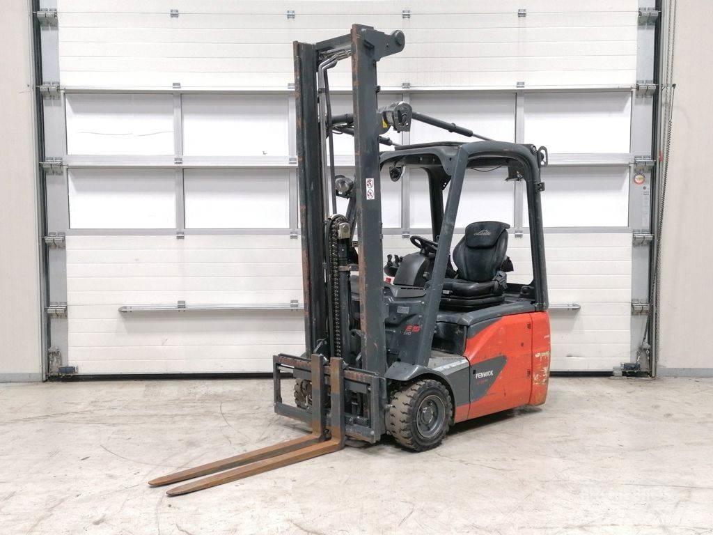 Linde E15-02 Elektriniai šakiniai krautuvai