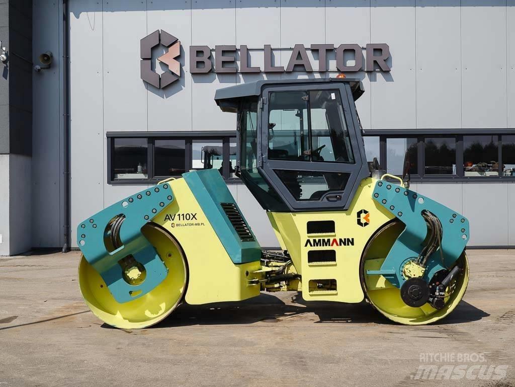 Ammann AV 110X Porinių būgnų volai