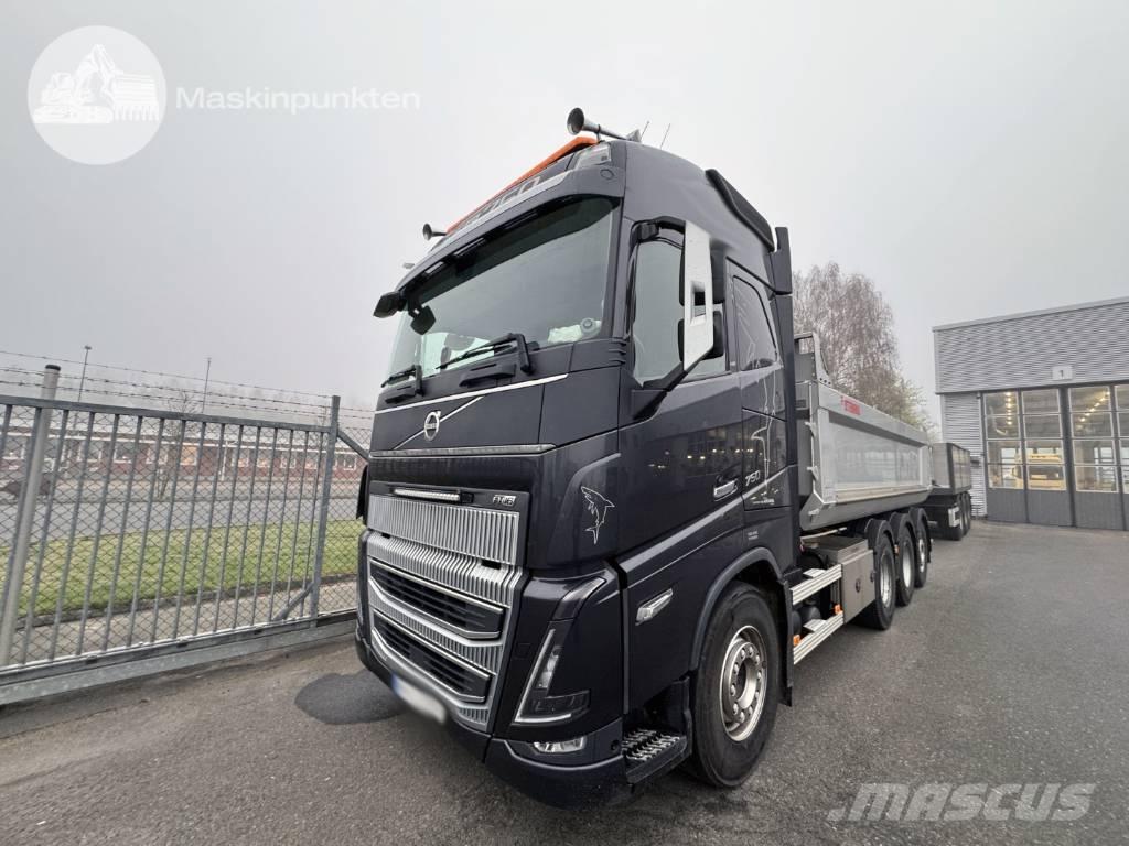 Volvo FH 16 750 Savivarčių priekabų vilkikai
