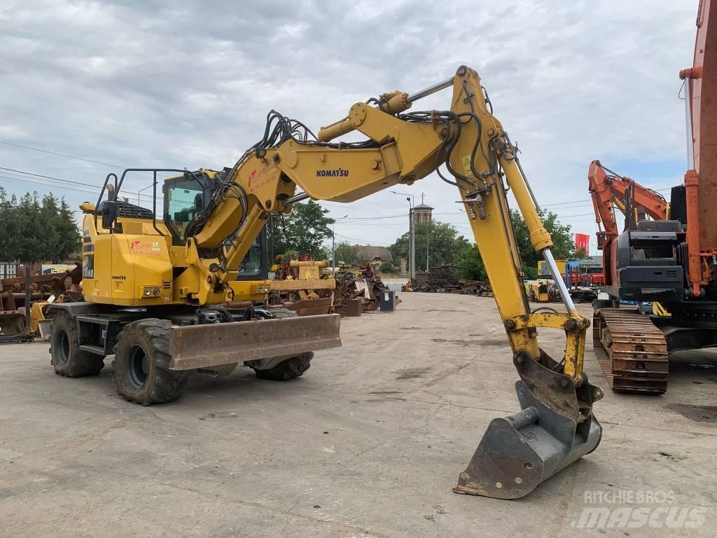 Komatsu PW118MR-11W Ratiniai ekskavatoriai