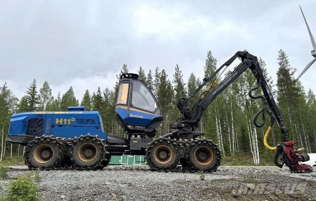 Rottne H11D Miško technika (Harvesteriai)