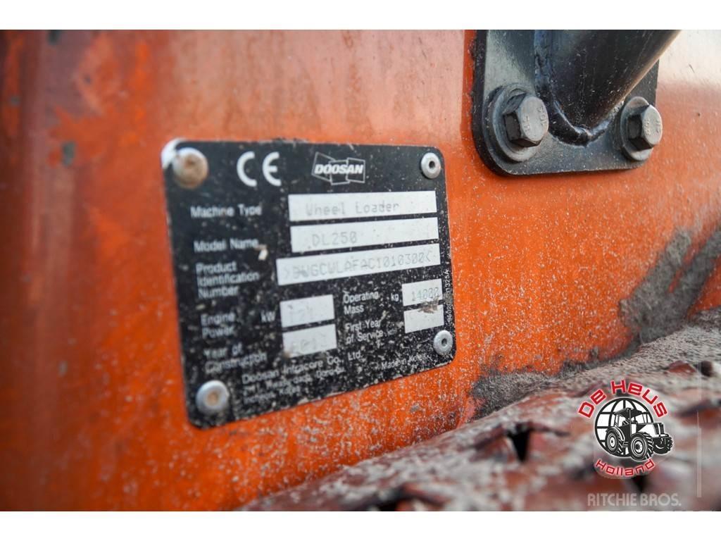 Doosan DL250 Naudoti ratiniai krautuvai
