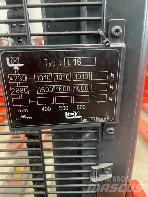 Linde L16 Rankiniai vėžimėliai