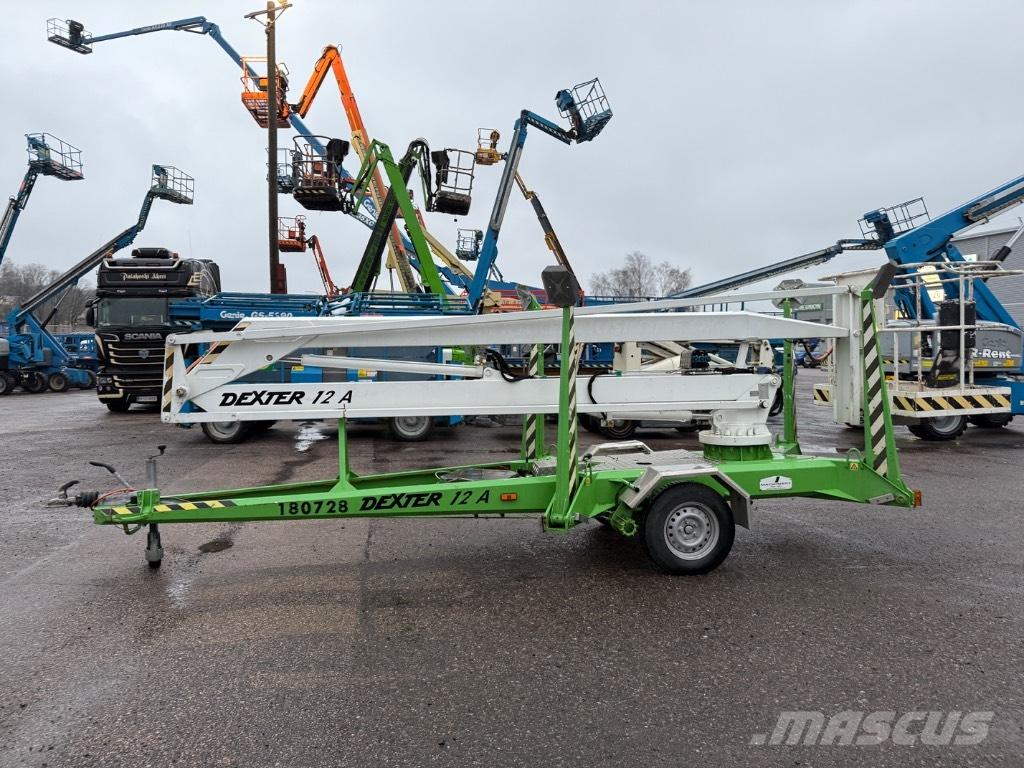 Dexter 12 A Ant priekabų montuojamos kėlimo platformos