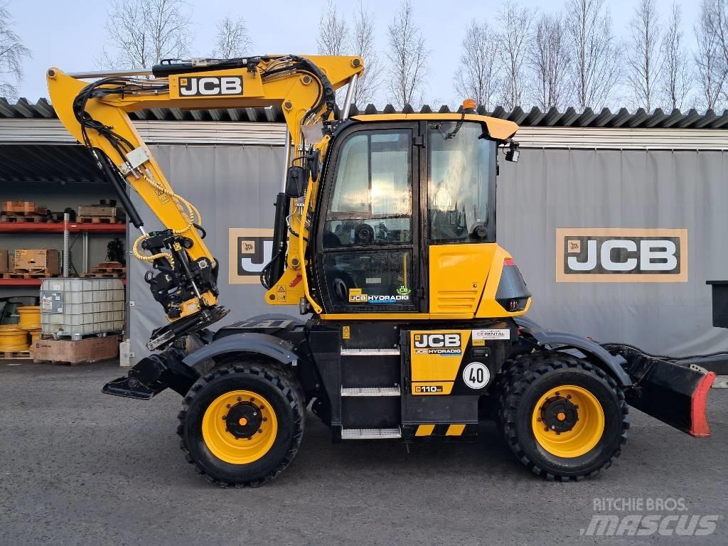 JCB HD110W Ratiniai ekskavatoriai