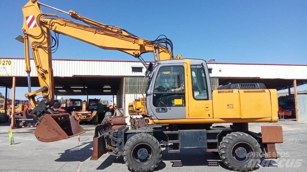 Hitachi ZX 180 W Ratiniai ekskavatoriai