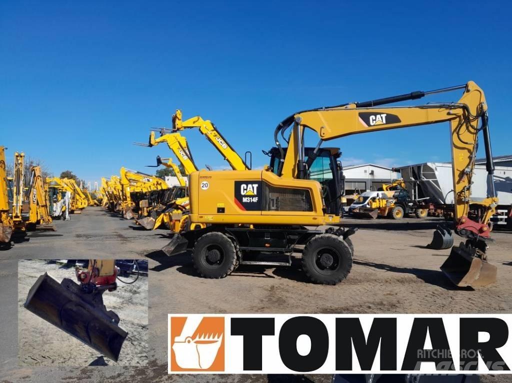 CAT M 314 F Ratiniai ekskavatoriai