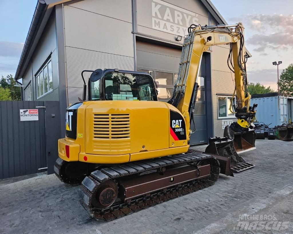 CAT 308 E 2 CR Vidutinės galios ekskavatoriai 7-12 t