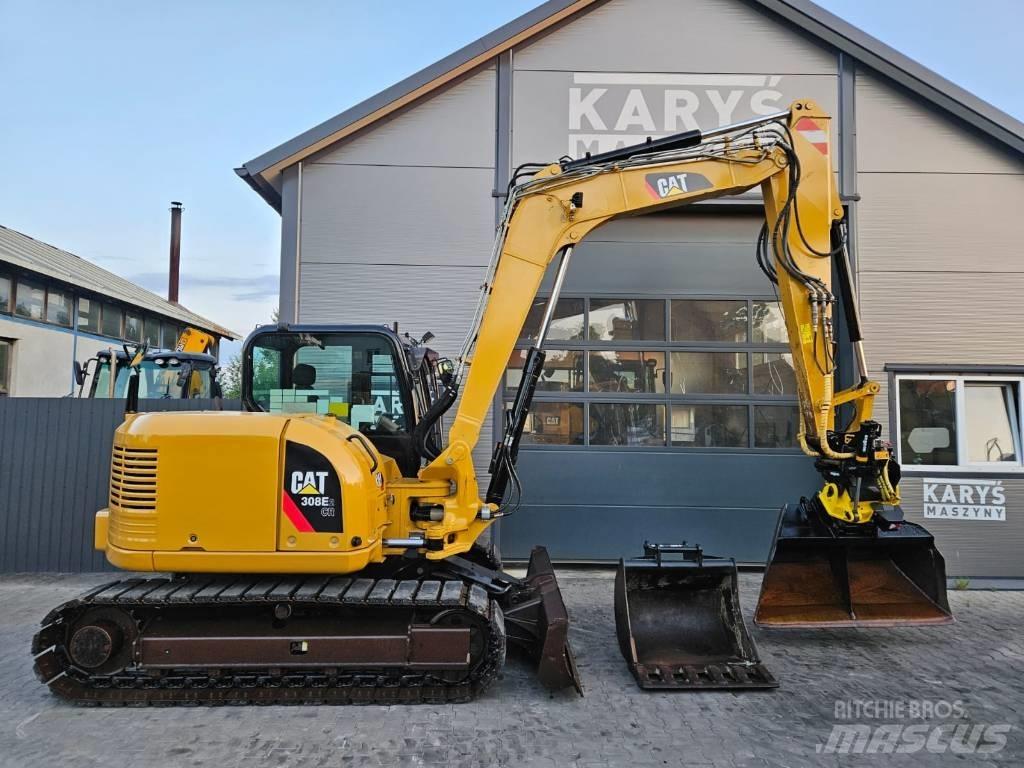 CAT 308 E 2 CR Vidutinės galios ekskavatoriai 7-12 t