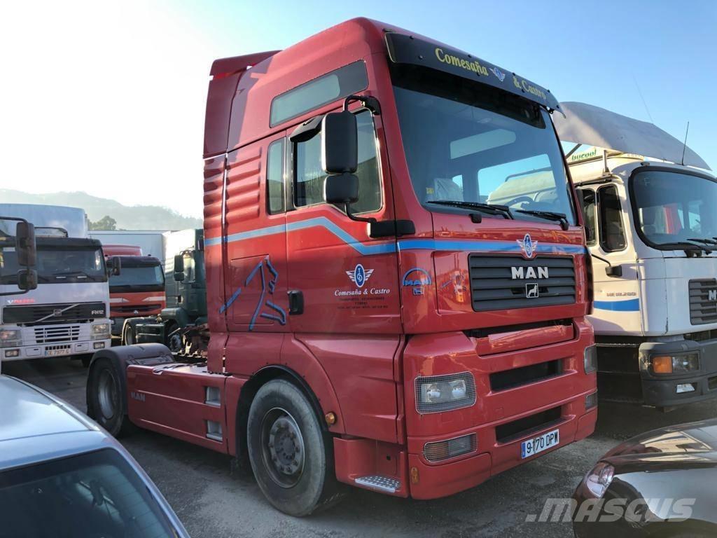 MAN TGA 18.480 Naudoti vilkikai