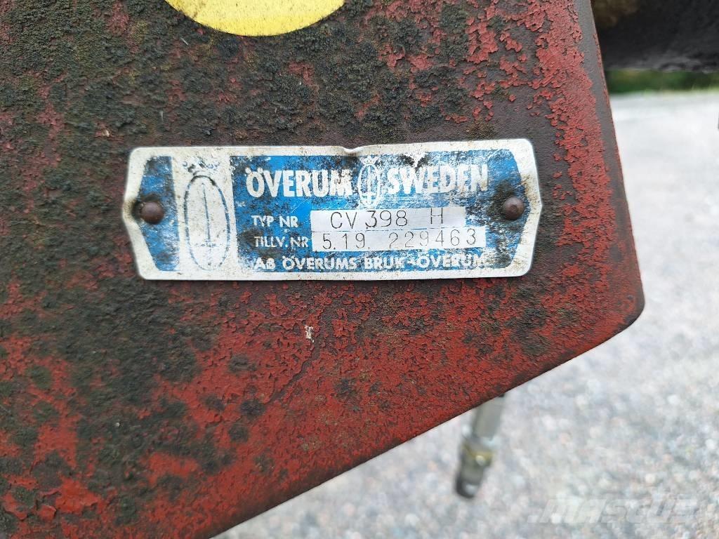 Överum CV 398H Apverčiamieji plūgai