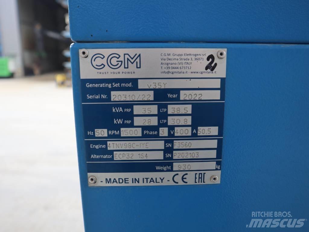 CGM V35Y Dyzeliniai generatoriai