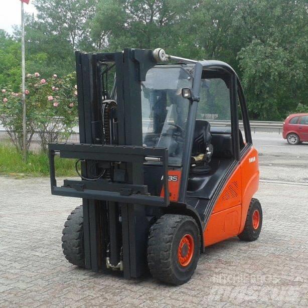 Linde H35T LPG (dujiniai) krautuvai