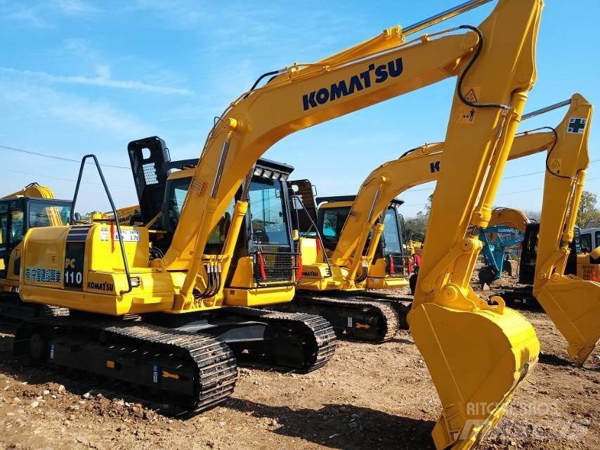 Komatsu PC110 Vidutinės galios ekskavatoriai 7-12 t