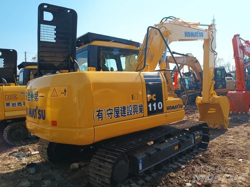 Komatsu PC110 Vidutinės galios ekskavatoriai 7-12 t
