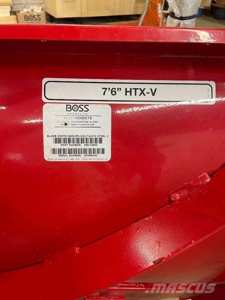 Boss 7'6'' HTX-V Sniego peiliai ir valytuvai