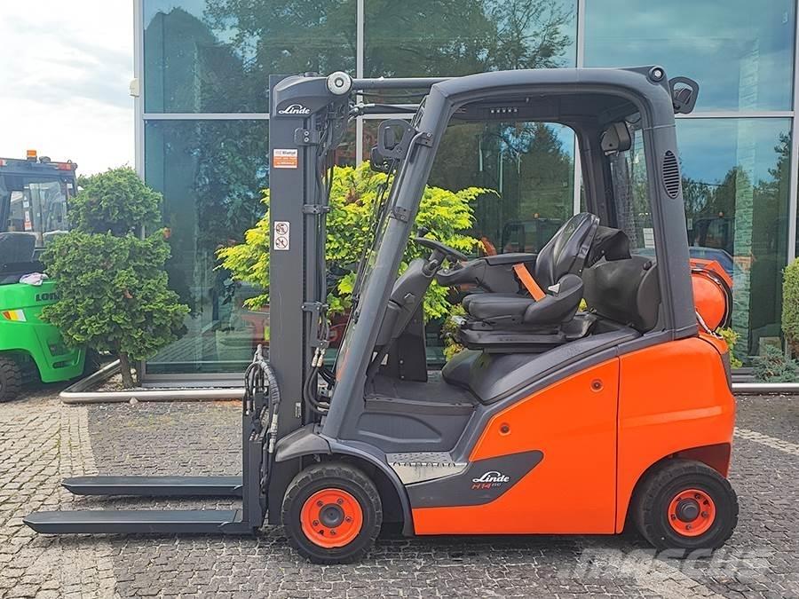 Linde H14T-01 LPG (dujiniai) krautuvai