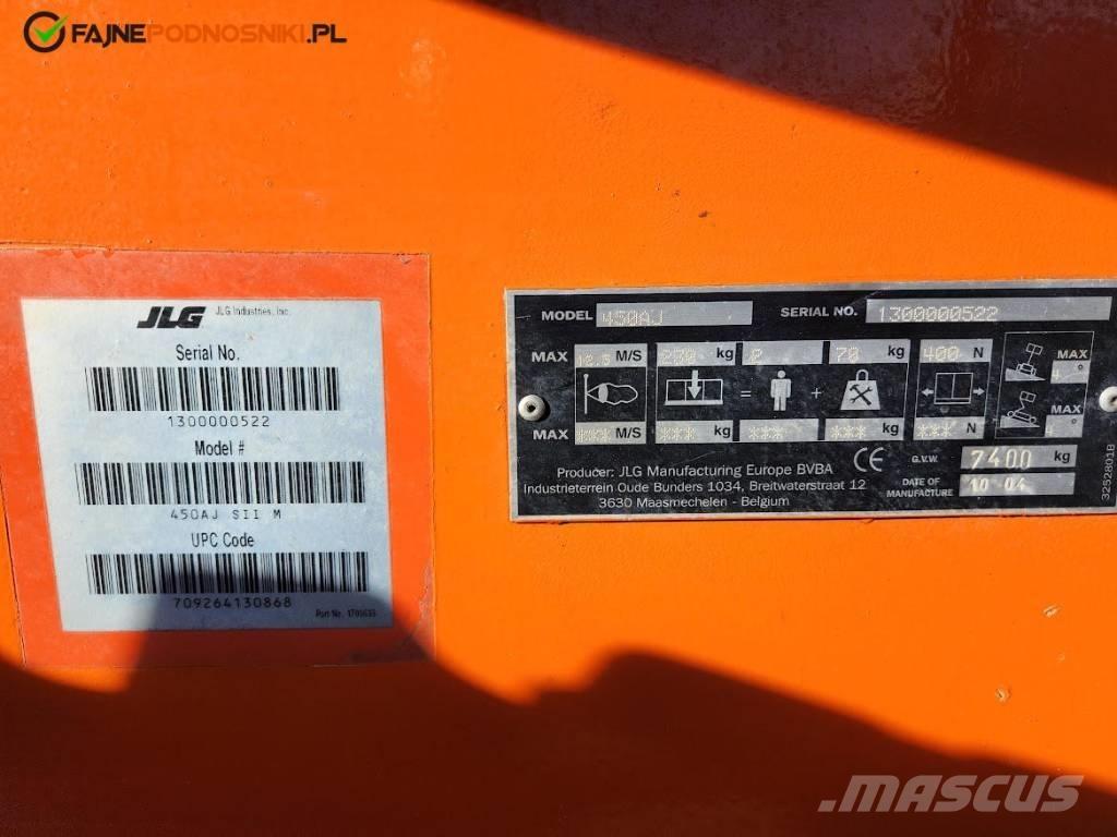 JLG 450 AJ II Alkūniniai keltuvai