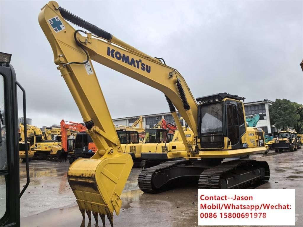 Komatsu PC210 Vikšriniai ekskavatoriai