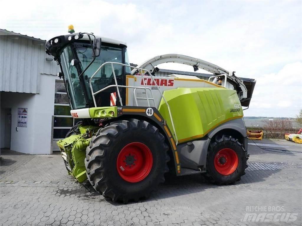 CLAAS jaguar 930 Pašarų ruošimo technika