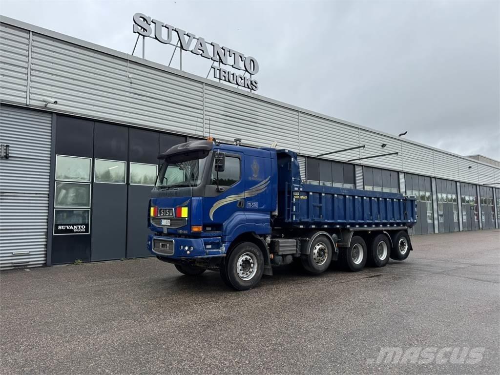 Sisu E12M 10X4 Savivarčių priekabų vilkikai