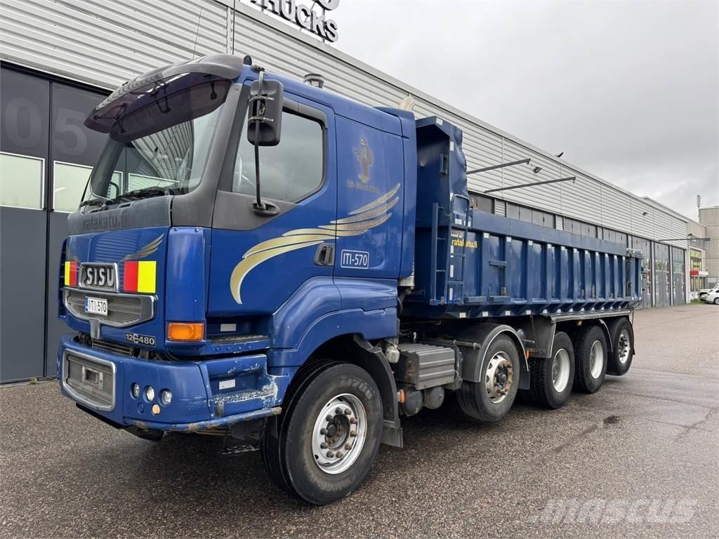 Sisu E12M 10X4 Savivarčių priekabų vilkikai