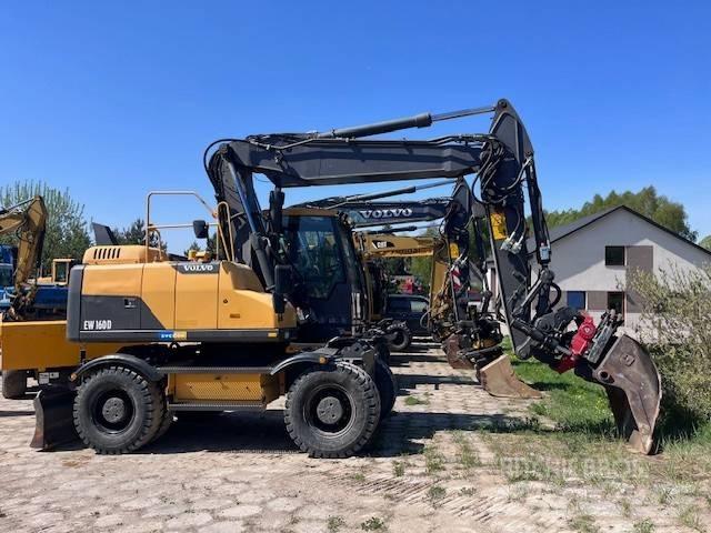 Volvo EW 160 D Ratiniai ekskavatoriai