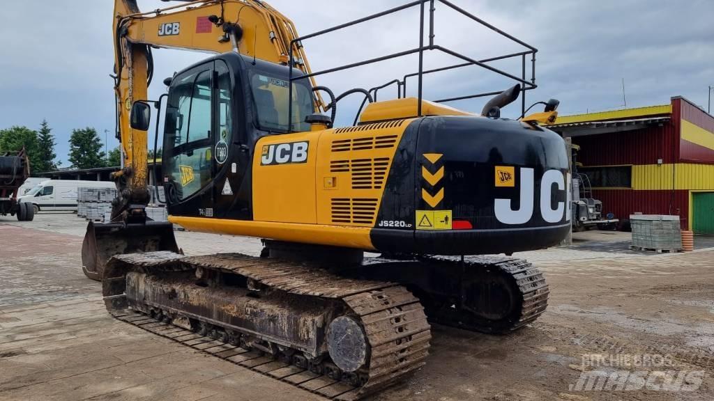 JCB JS 220 LC Vikšriniai ekskavatoriai