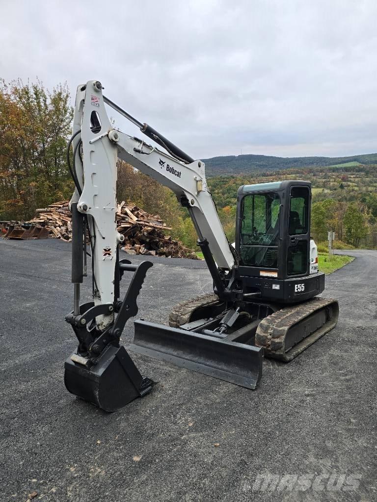 Bobcat E55 Mini ekskavatoriai < 7 t