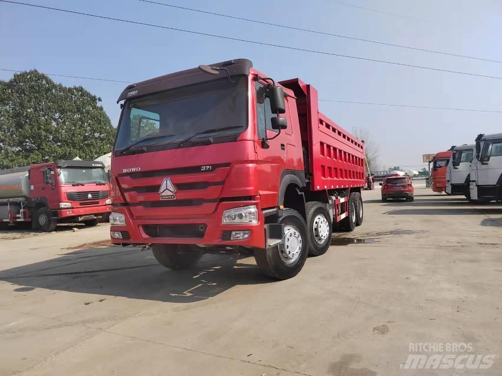 Howo 371 8x4 Savivarčių priekabų vilkikai