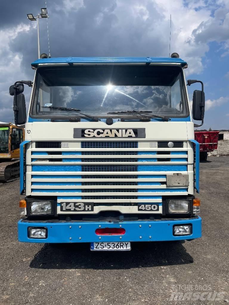 Scania 143 H Naudoti vilkikai