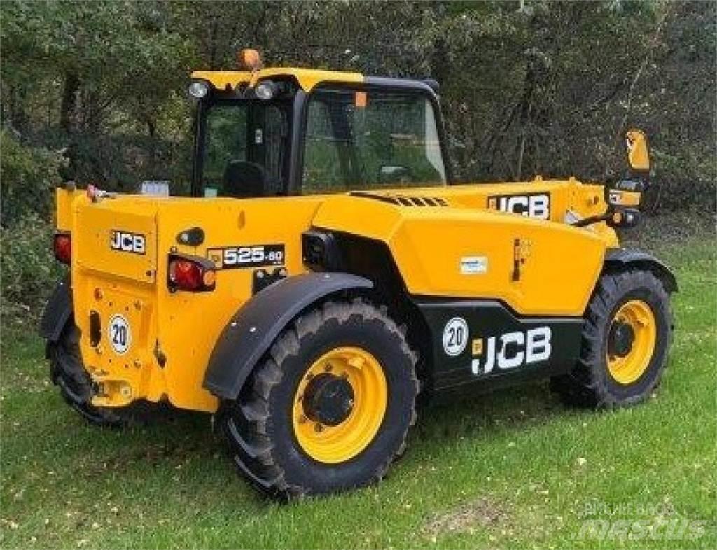 JCB 525-60 Hi Viz Teleskopiniai krautuvai žemės ūkiui