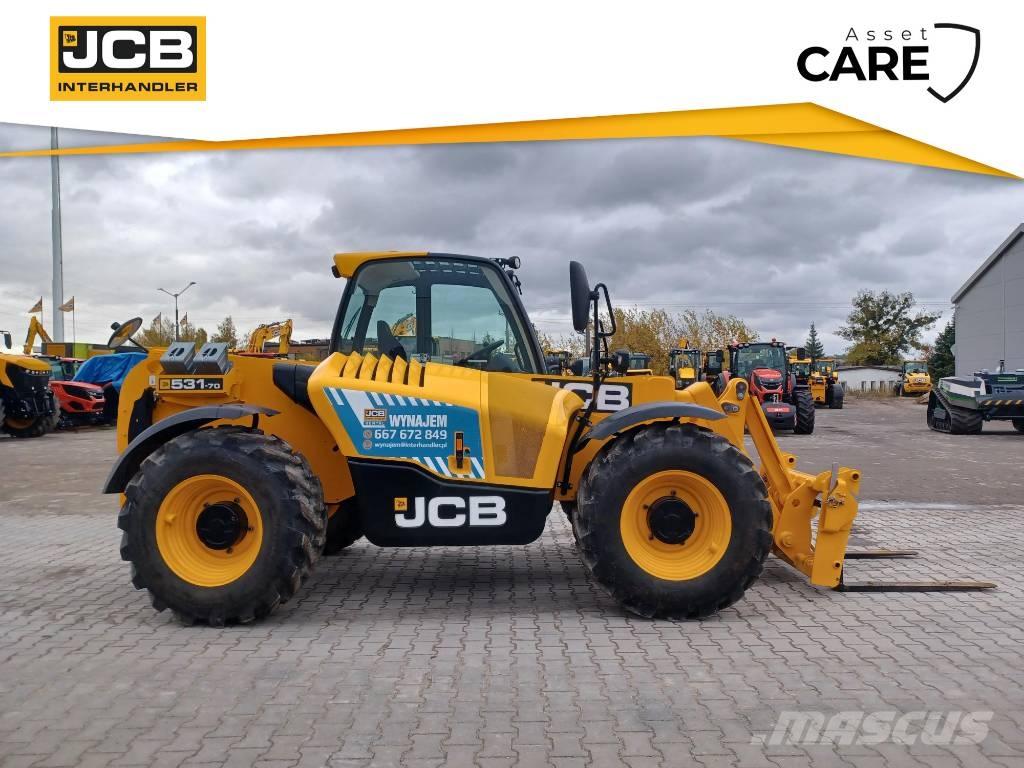 JCB 531-70 Teleskopiniai krautuvai
