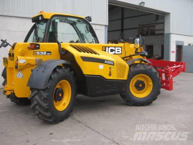 JCB 532-60 AGRI Teleskopiniai krautuvai žemės ūkiui