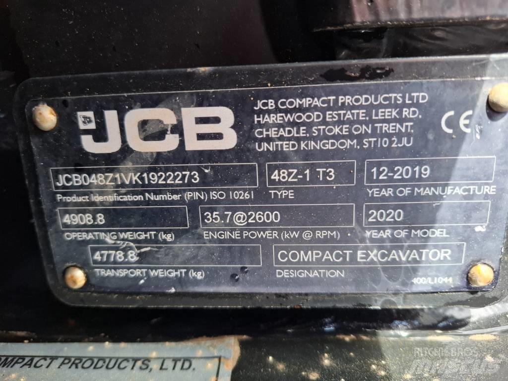 JCB 48 Z-1 Mini ekskavatoriai < 7 t