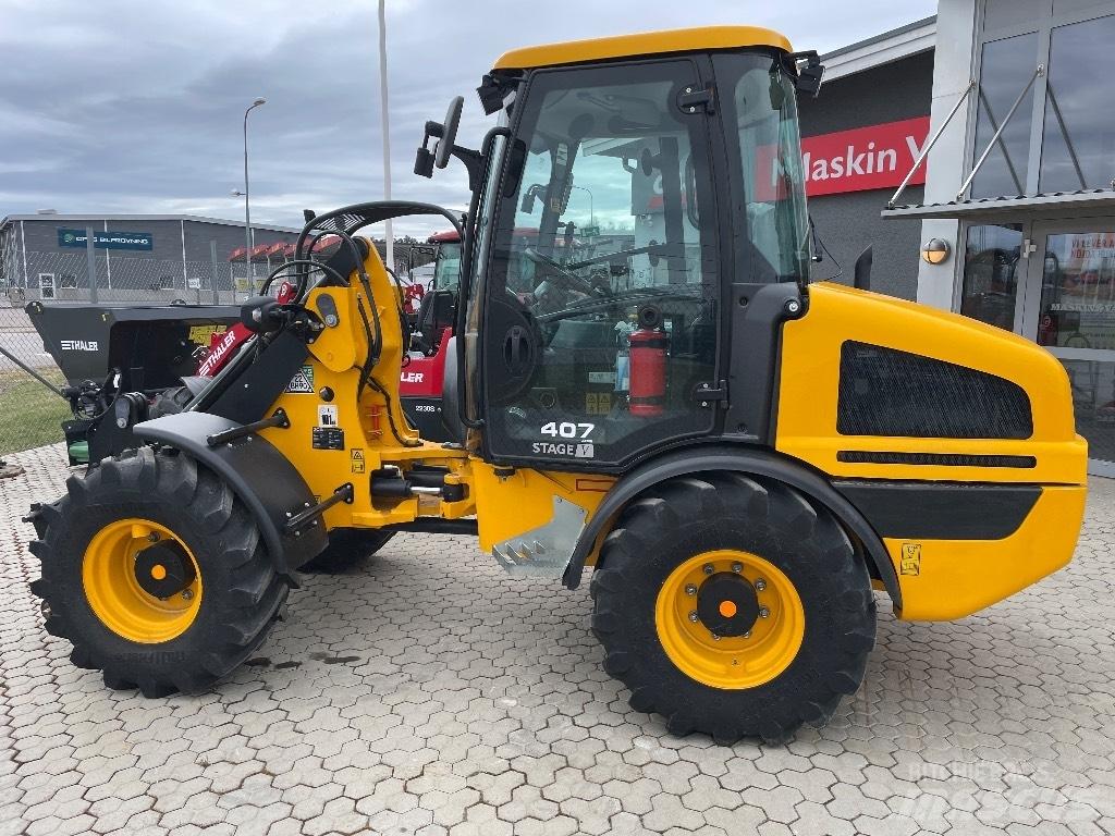 JCB 407 Naudoti ratiniai krautuvai