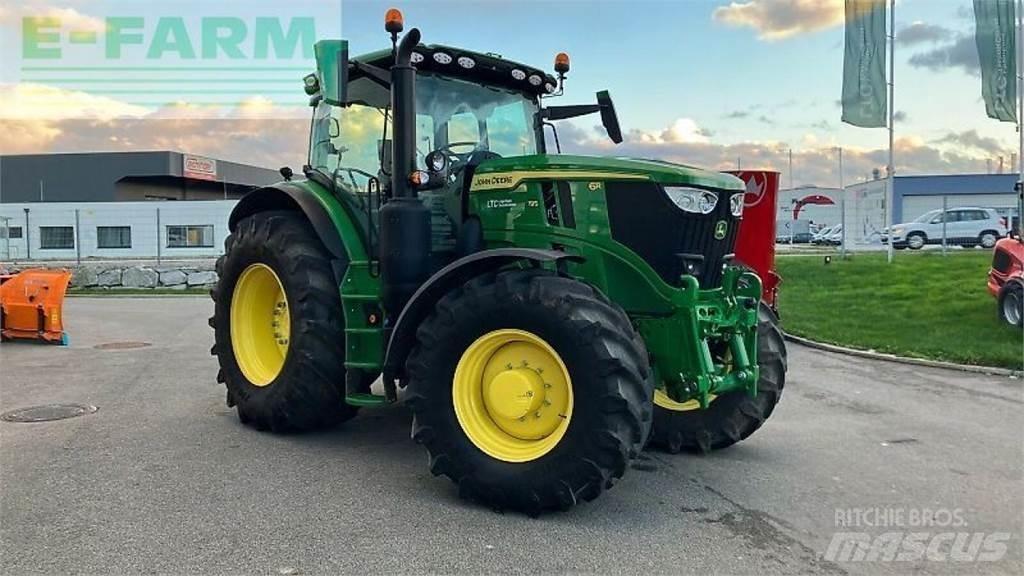 John Deere 6r 195 Traktoriai